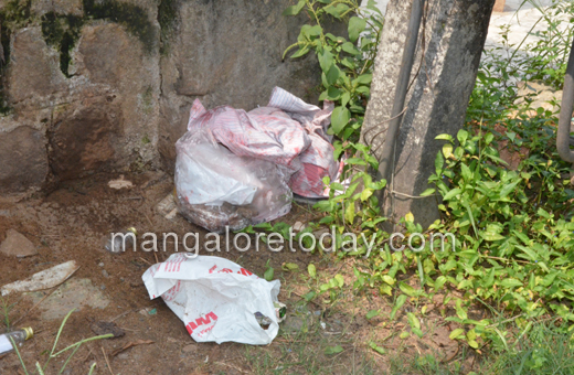 Garbage infront of BJP Office Mangalore